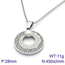 Stainless Steel Stone Necklace