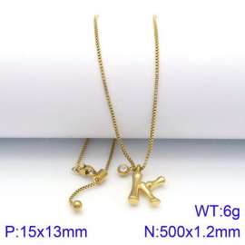 SS Gold-Plating Necklace