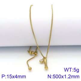 SS Gold-Plating Necklace