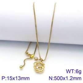 SS Gold-Plating Necklace