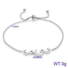 Stainless Steel Stone Bracelet
