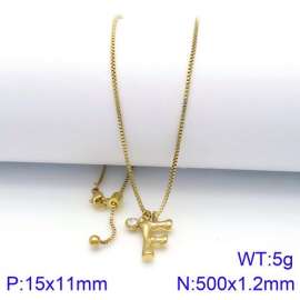 SS Gold-Plating Necklace