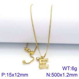 SS Gold-Plating Necklace