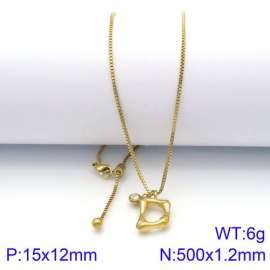 SS Gold-Plating Necklace