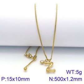 SS Gold-Plating Necklace