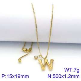 SS Gold-Plating Necklace