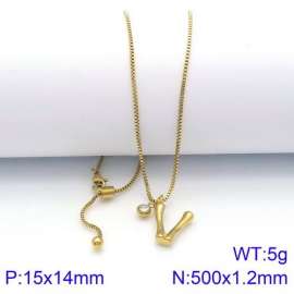 SS Gold-Plating Necklace