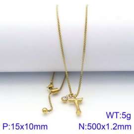 SS Gold-Plating Necklace