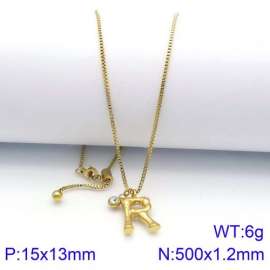 SS Gold-Plating Necklace