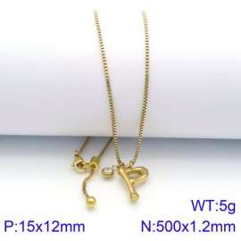 SS Gold-Plating Necklace