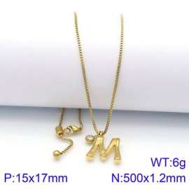 SS Gold-Plating Necklace