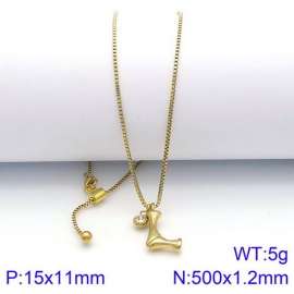 SS Gold-Plating Necklace