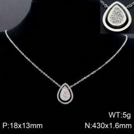 Stainless Steel Stone Necklace