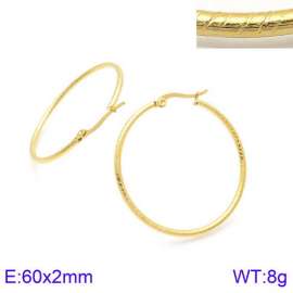 SS Gold-Plating Earring