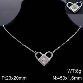 Stainless Steel Stone Necklace