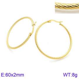SS Gold-Plating Earring