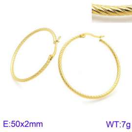 SS Gold-Plating Earring
