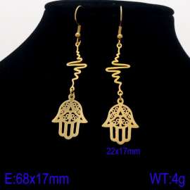 SS Gold-Plating Earring