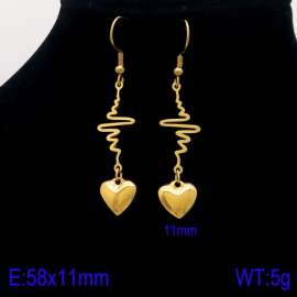 SS Gold-Plating Earring