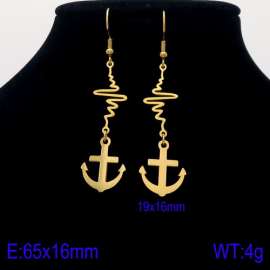 SS Gold-Plating Earring