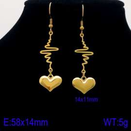 SS Gold-Plating Earring
