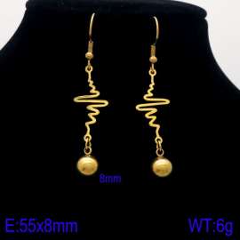 SS Gold-Plating Earring