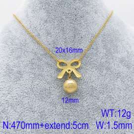 SS Gold-Plating Necklace