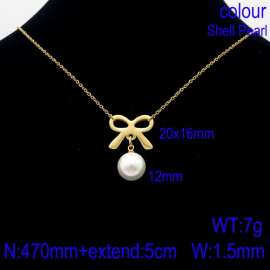 SS Gold-Plating Necklace