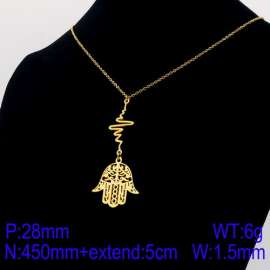 SS Gold-Plating Necklace