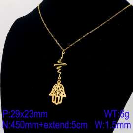 SS Gold-Plating Necklace