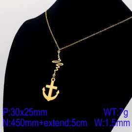 SS Gold-Plating Necklace