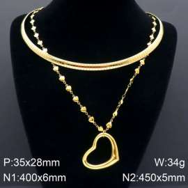 SS Gold-Plating Necklace