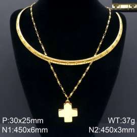 SS Gold-Plating Necklace