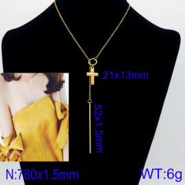 SS Gold-Plating Necklace