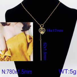 SS Gold-Plating Necklace