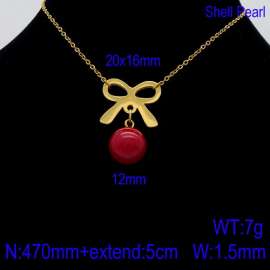 SS Gold-Plating Necklace