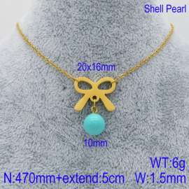 SS Gold-Plating Necklace