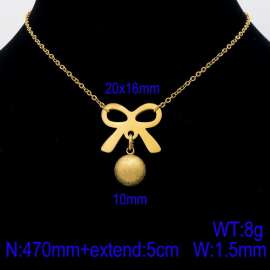 SS Gold-Plating Necklace