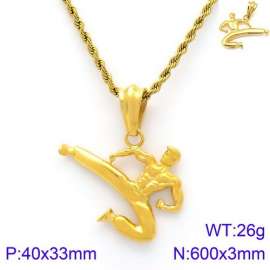 SS Gold-Plating Necklace