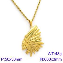 SS Gold-Plating Necklace