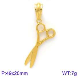 Stainless Steel Gold-plating Pendant