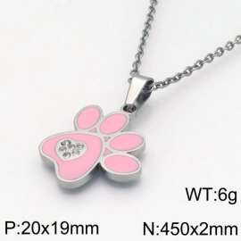 Stainless Steel Stone Necklace