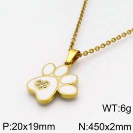 Stainless Steel Stone Necklace