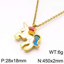 SS Gold-Plating Necklace