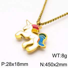 SS Gold-Plating Necklace