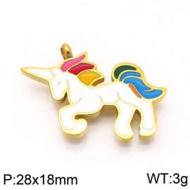 Stainless Steel Gold-plating Pendant
