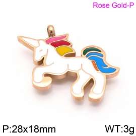 SS Rose Gold-plating Pendant