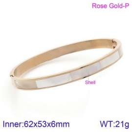 Stainless Steel Rose Gold-plating Bangle