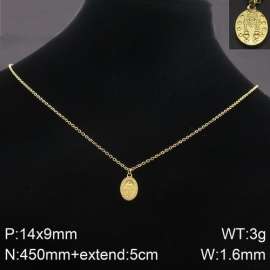 SS Gold-Plating Necklace