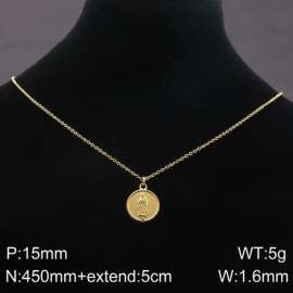 SS Gold-Plating Necklace